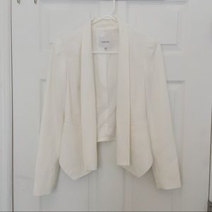 Babaton White Blazer - like new condition